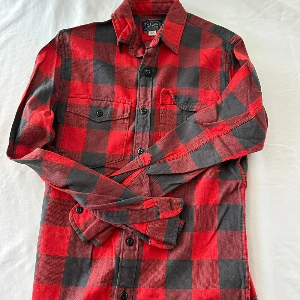JCrew Flannel Long Sleeve Button Down